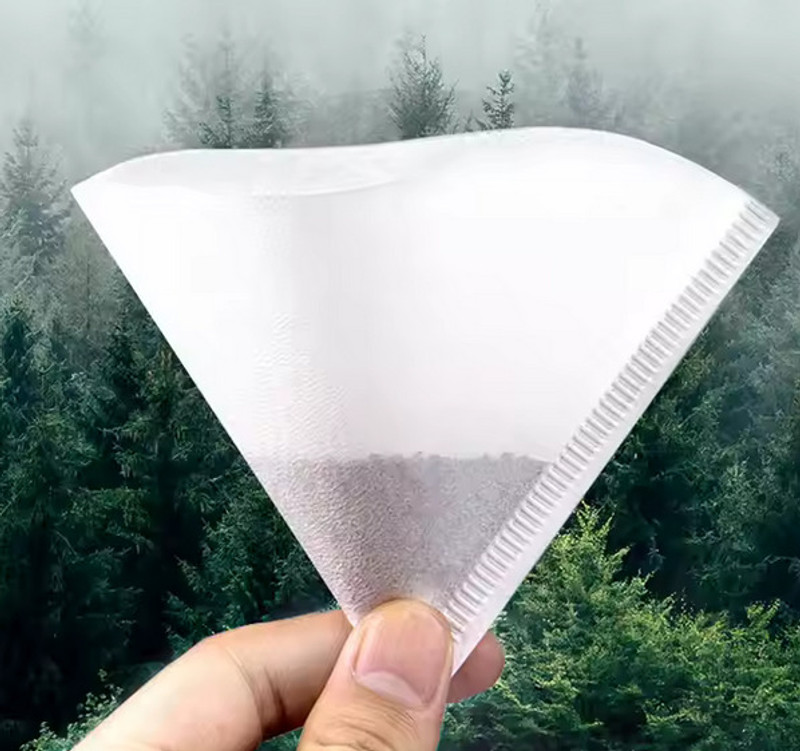 Triglav Coffee V60 coffee filter paper (1-4 Cup) Indian Coffee Filter(300 ml)