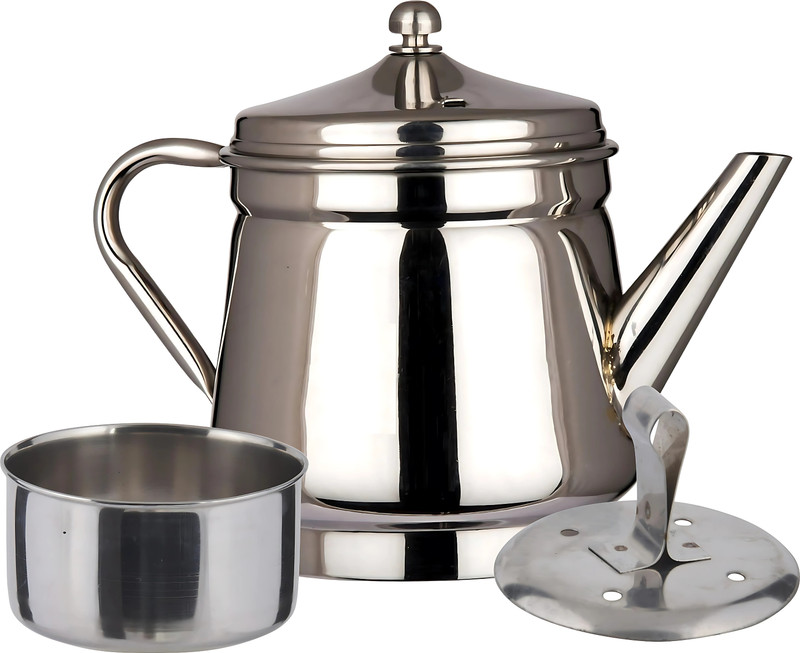 PGD Percolater Kettle Filter Traditional brewing method Drip Decoction Liquid Maker Indian Coffee Filter(250 ml)