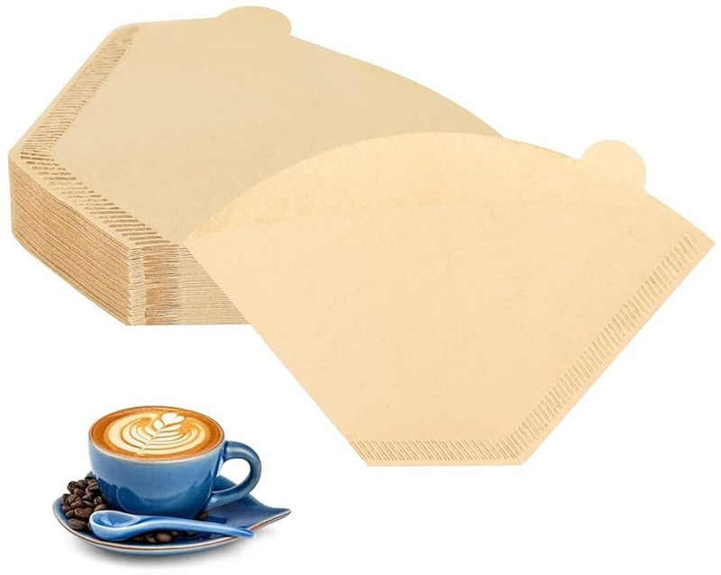 lais enterprises Coffee Wedge-Shaped Filter Paper Indian Coffee Filter(100 ml)