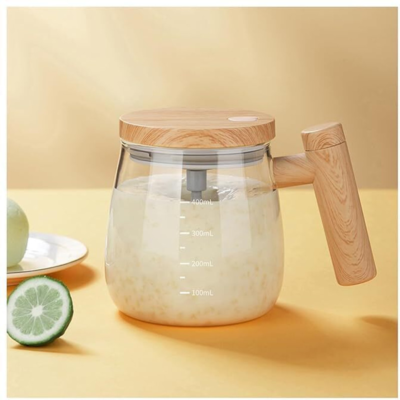 diyaansh self Stirring Mug, Electric Mixing Cup400 ML Indian Coffee Filter(400 ml)