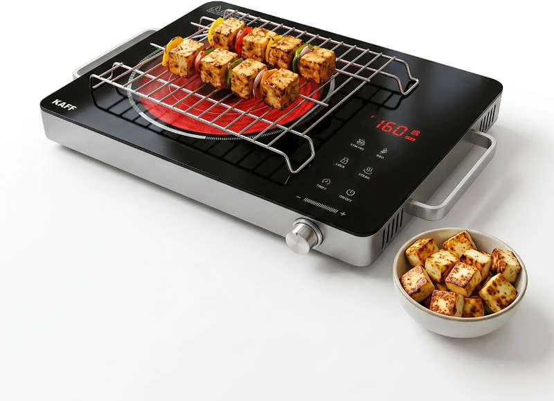 Kaff 2200 W Induction Cooktop Touch Panel(Black, TIR36)