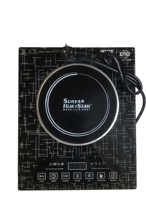 Intake 2200 W Infrared Cooktop Touch Panel(Black, Blue, Red, Purple, Light Blue, SK-999 PLUS)