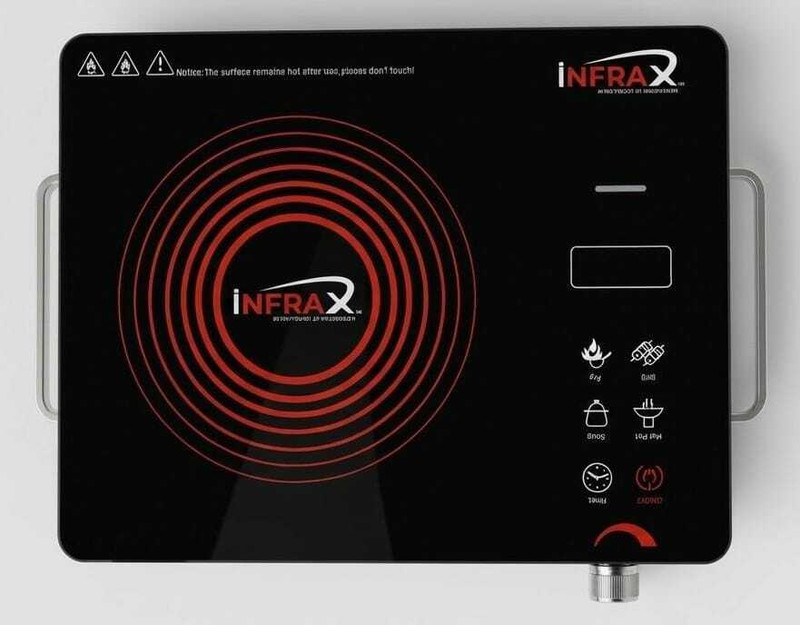 INFRAX 2500 W Infrared Cooktop Push Button(Black, LX01)