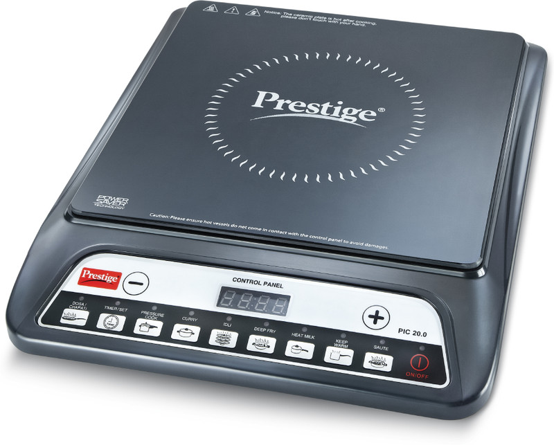 Prestige 1600 W Induction Cooktop Push Button(Black, PIC 20.0 1600 W)