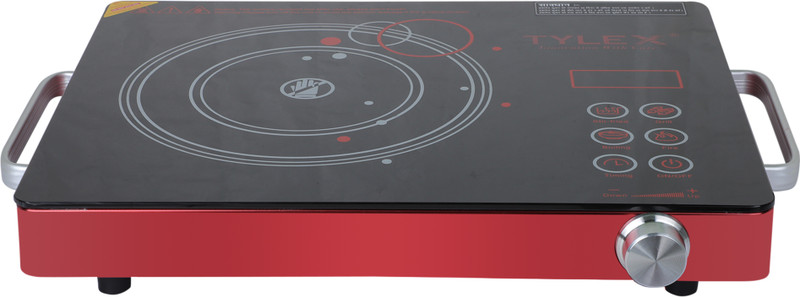 TYLEX 2199 W Radiant Cooktop Touch Panel, Jog Dial(Red, Black, RadiantMax 2200 W Infrared Induction Cooktop)