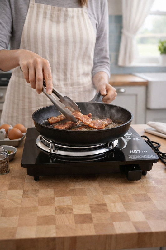 HOT10 2000 W Induction Cooktop Touch Panel(Black, Cook_top_Induction-46)