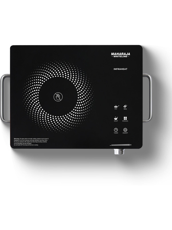 MAHARAJA WHITELINE 2200 W Infrared Cooktop Touch Panel(Black, Infrared IFS-001)