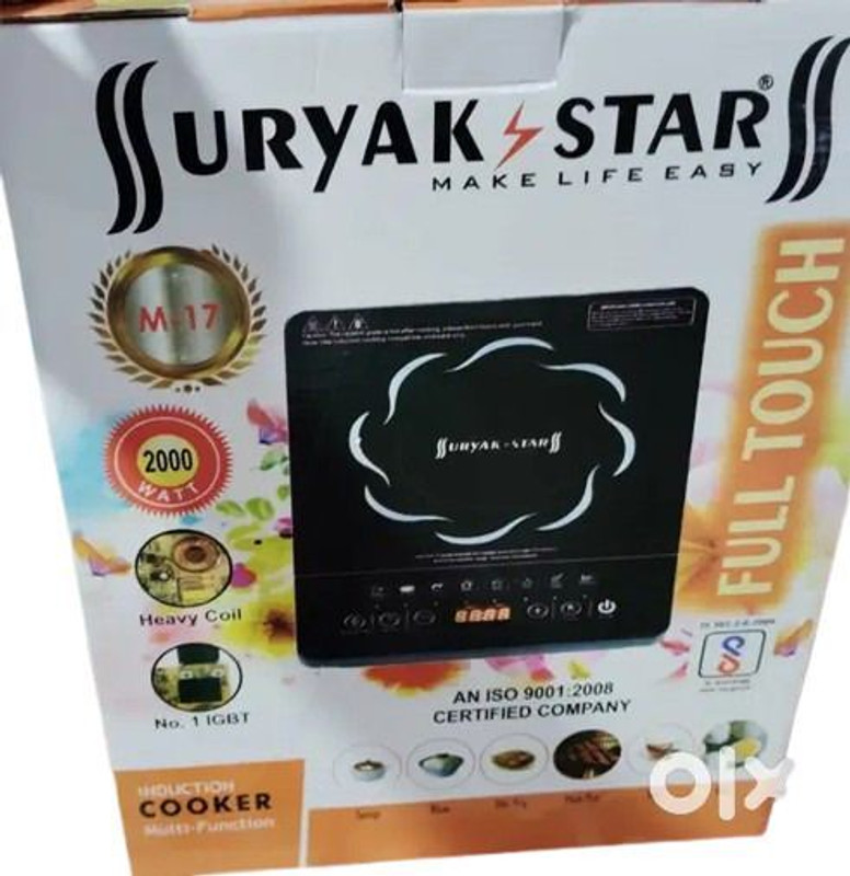 vastrmitr 40 W Induction Cooktop Touch Panel(Multicolor, 6k)