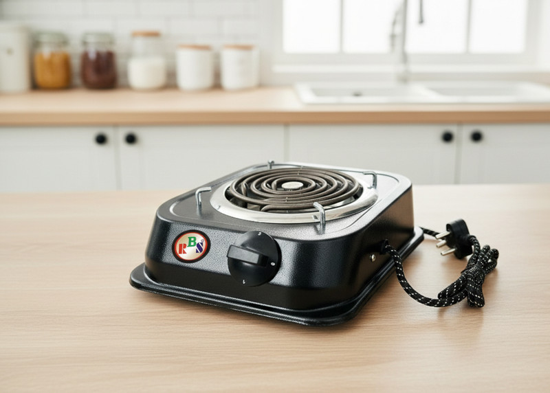 RBS 2000 W Induction Cooktop Jog Dial, Push Button(Black, ISI ELEMENT RUSTPROOF 2000WATT RADIANT COOKTOP PROUDLY MADE IN INDIA)