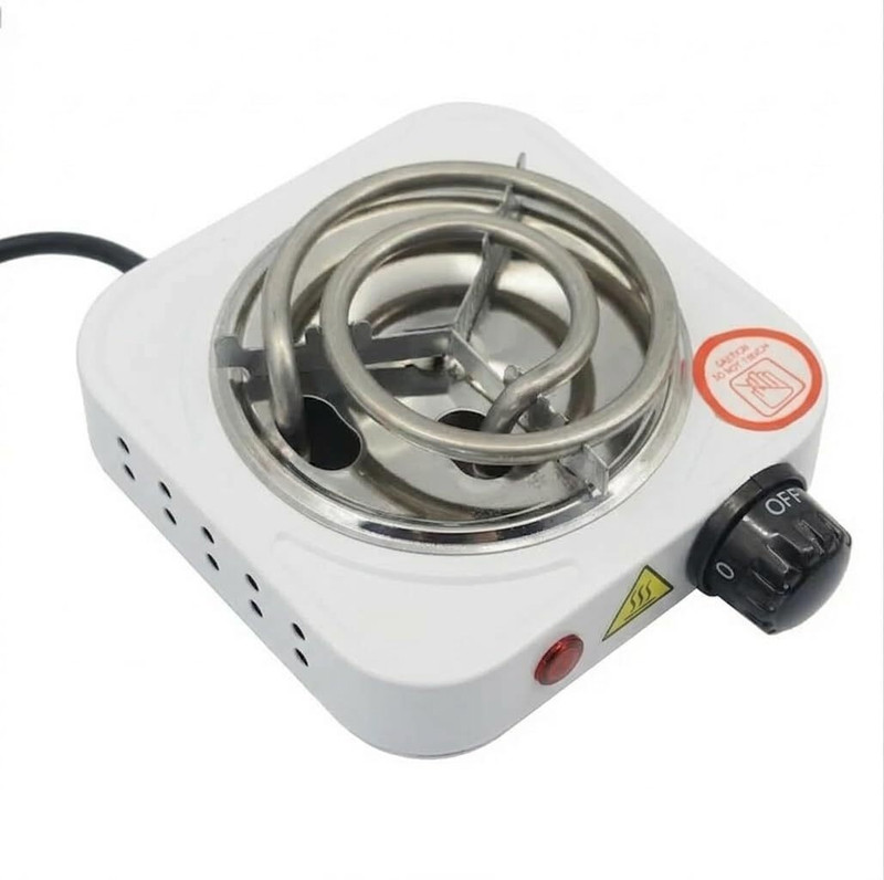 nasit 500 W Induction Cooktop Push Button(Multicolor, 500W Portable Electric Mini Stove - Compact Single Burner Hot Plate)