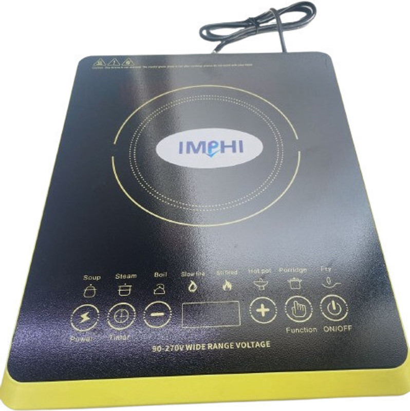 IMPHI 2200 W Induction Cooktop Touch Panel(Yellow, 2200ind)