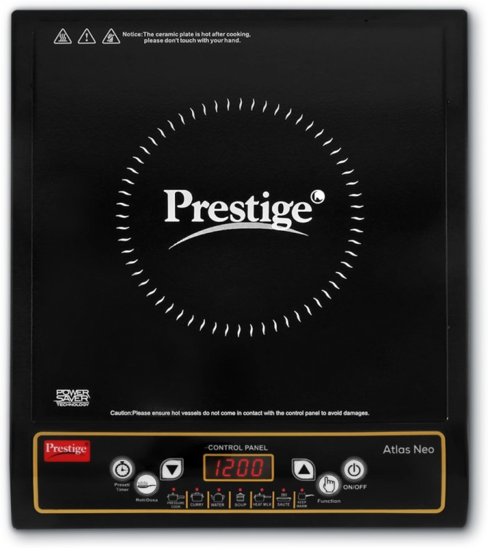 Prestige Atlas Neo Induction Cooktop(Black, Push Button)