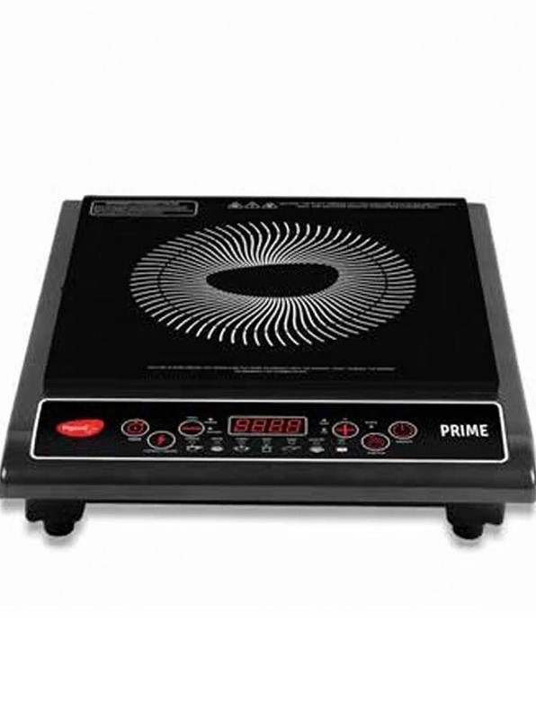 Pigeon 1800 W Induction Cooktop Push Button(Black, Induction Cooktop 1800 W)