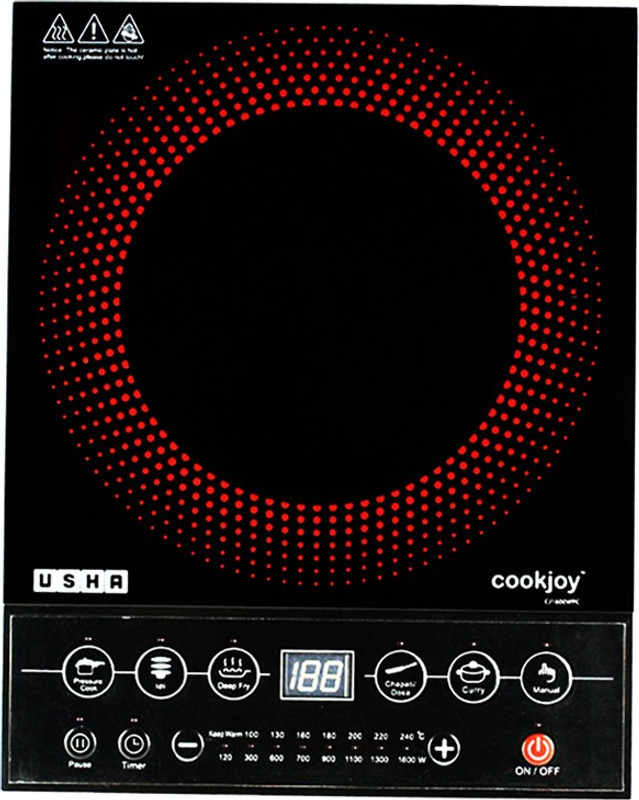 Prestige 1600 W Induction Cooktop Push Button(Black, PIC 20.0 1600 W)