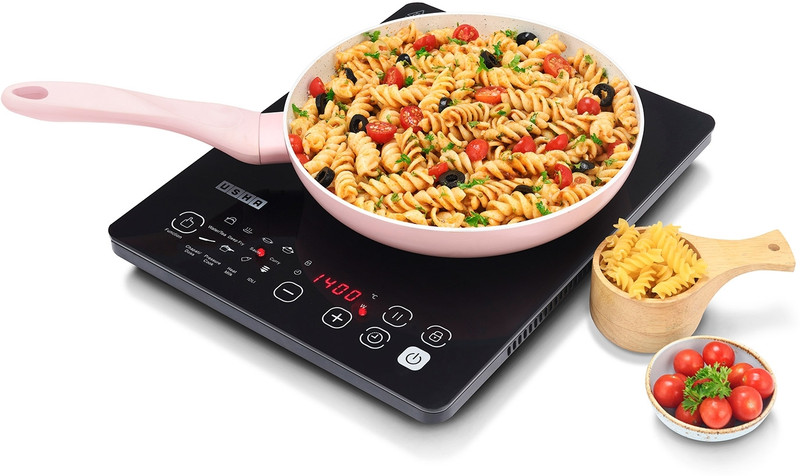USHA 2000WTC slim model High protect model Induction Cooktop (White, Light Blue, Black, Touch Panel)