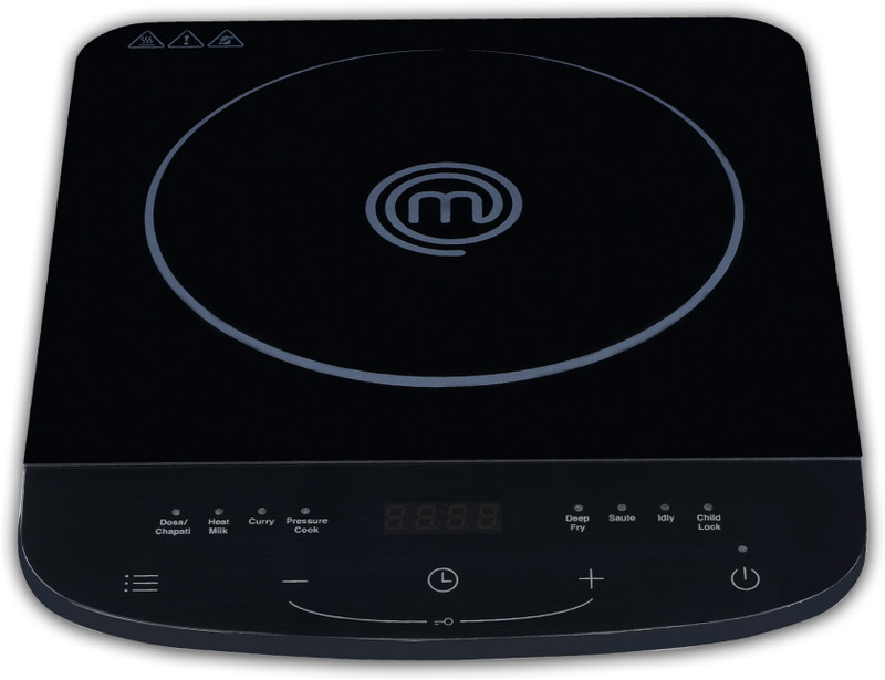 MasterChef 2000 W Induction Cooktop Touch Panel(Black, Kitchen King MI01)
