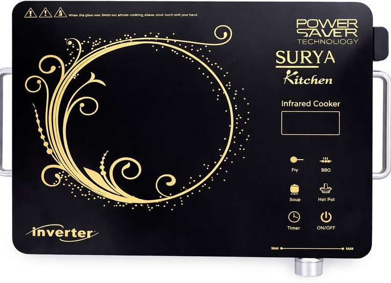 NCS 230 W Infrared Cooktop Touch Panel(Black, SURYA2200W)