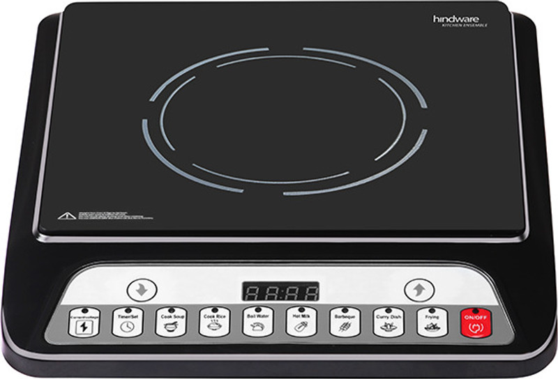 Mccoy 1400 W Induction Cooktop Push Button(Black, Rapido)