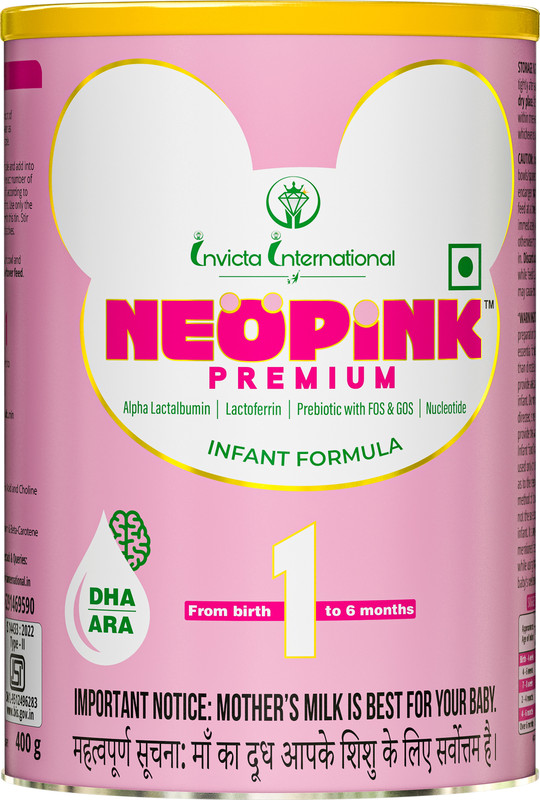 NEOPINK Premium 1 -(0 to 6 months) - 400 gm(400 g, Upto 6 Months)