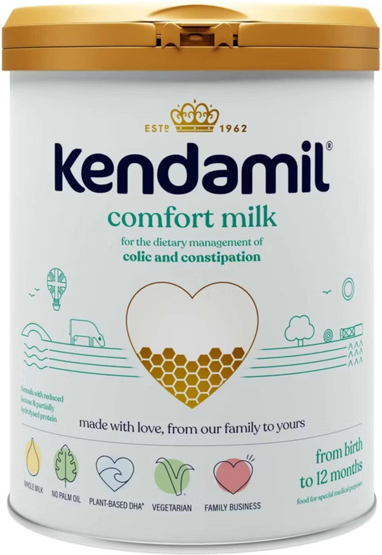 Kendamil Milk for Dietary Management of Colic & Constipation(800 L, Upto 12 Months)