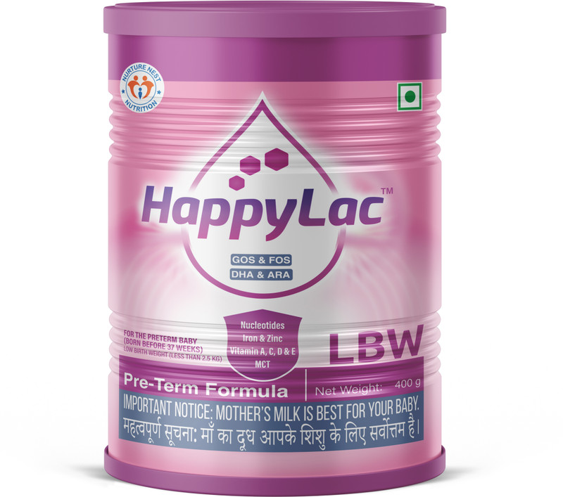 Happylac LBW Preterm Formula(400 g, Pre-term)