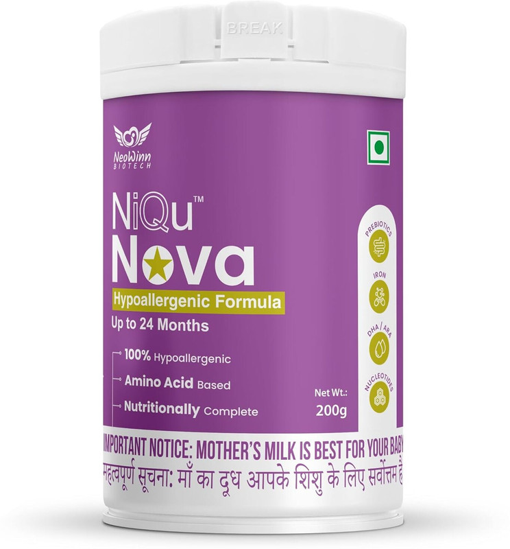 NIQU Nova Nutrition for Babies 0–24 Months(200 g, 6+ Months)