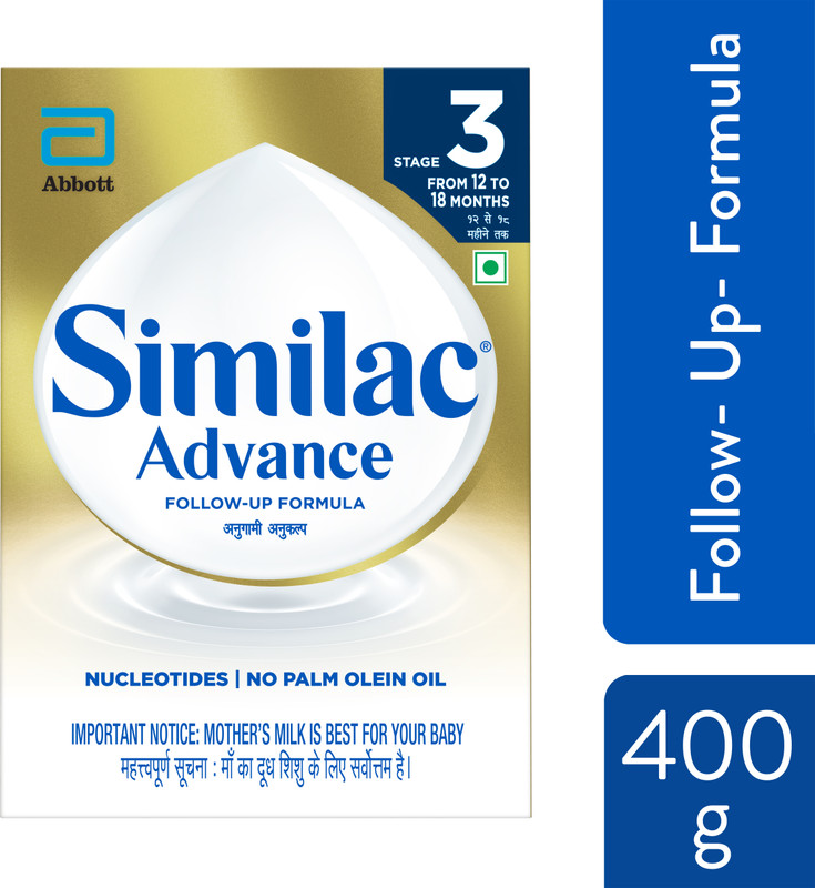 SIMILAC Advance Stage 3 Follow-Up Formula (12 to 18 months)(400 g, 12+ Months)