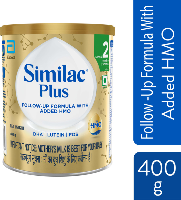 Similac Plus Infant Formula STAGE 2 400GM TIN (Between 6-12 months)(400 g, Upto 12 Months)