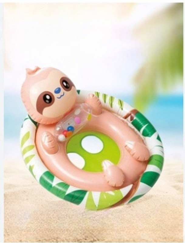 KinderTales 59570 children's (IND*7552)swimming Tube Inflatable Swimming Safety Tube(Multicolor)