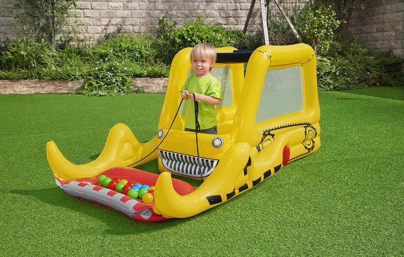 HornFlow Dozer (IND*95) 25 Ball Pit | Toys Multicolor Inflatable Ball Pits(Multicolor)