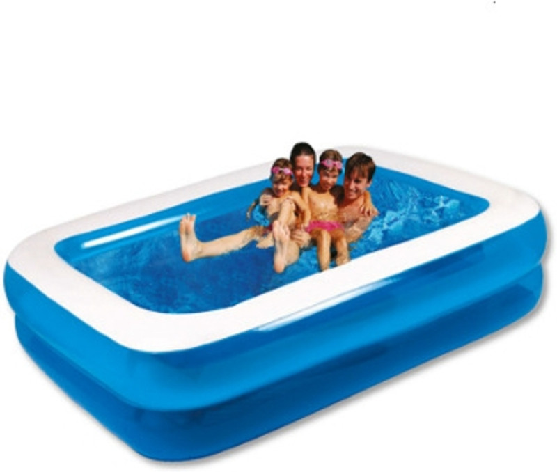 Tiny Tales Children for Summer Pool Party(IND*77401) Water Pool for Kids Inflatable Swimming Pool(Blue)