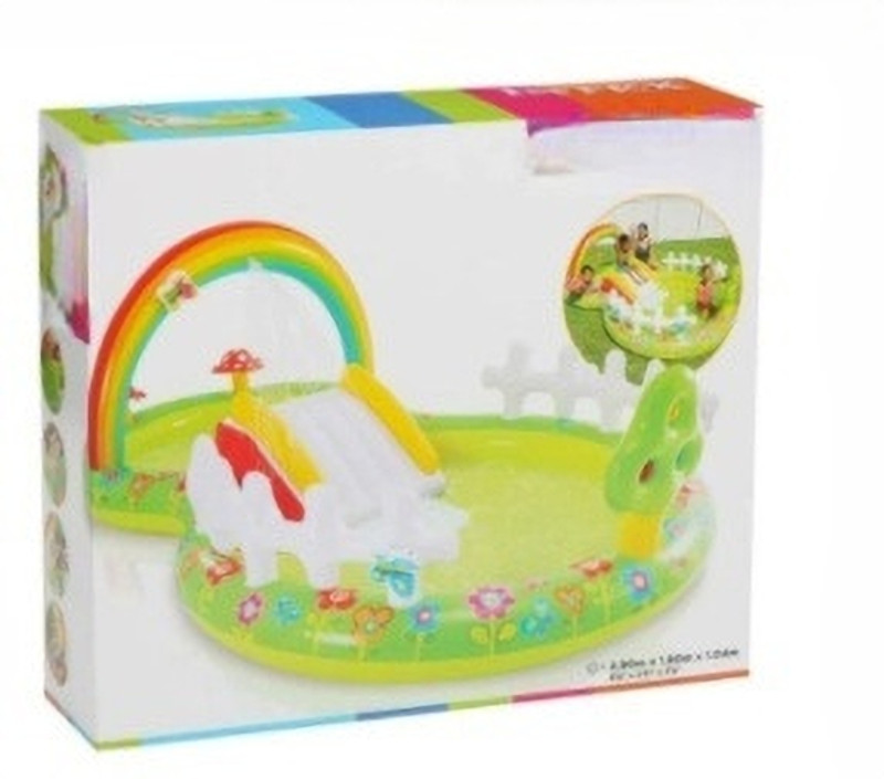 KinderTales Children's Aquatic Inflatable Pool Inflatable Swimming Pool(Multicolor)