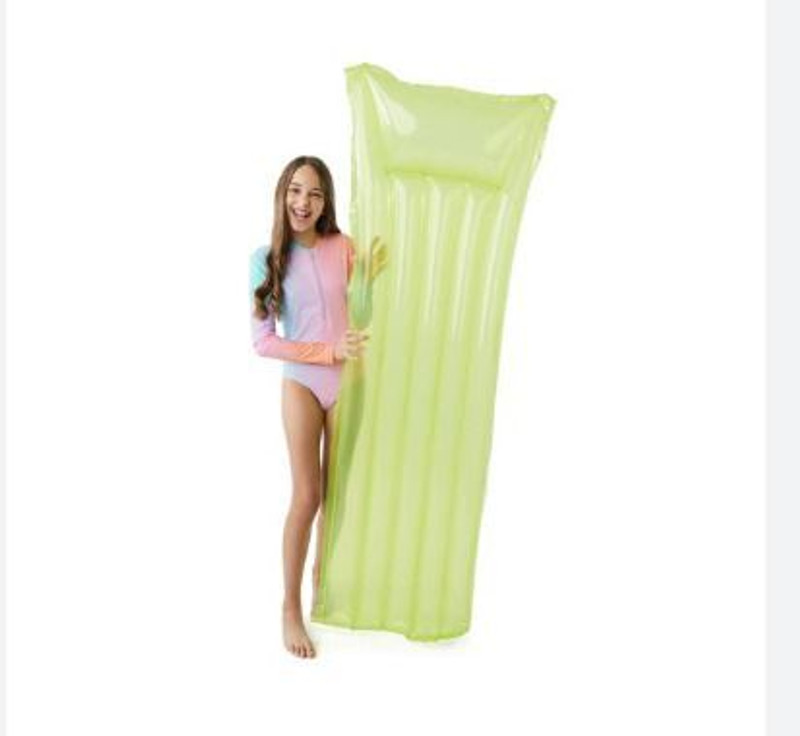 Intelligent 59703 Inflatable Pool Float - Fun & (IND*3911) Safety for Adults Inflatable Swimming Mats(Multicolor)
