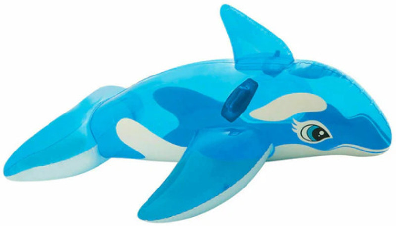 KinderTales Inflatable Toy Bestway Rider Whale Swimming Pool Inflatable Swimming Pool(Multicolor)