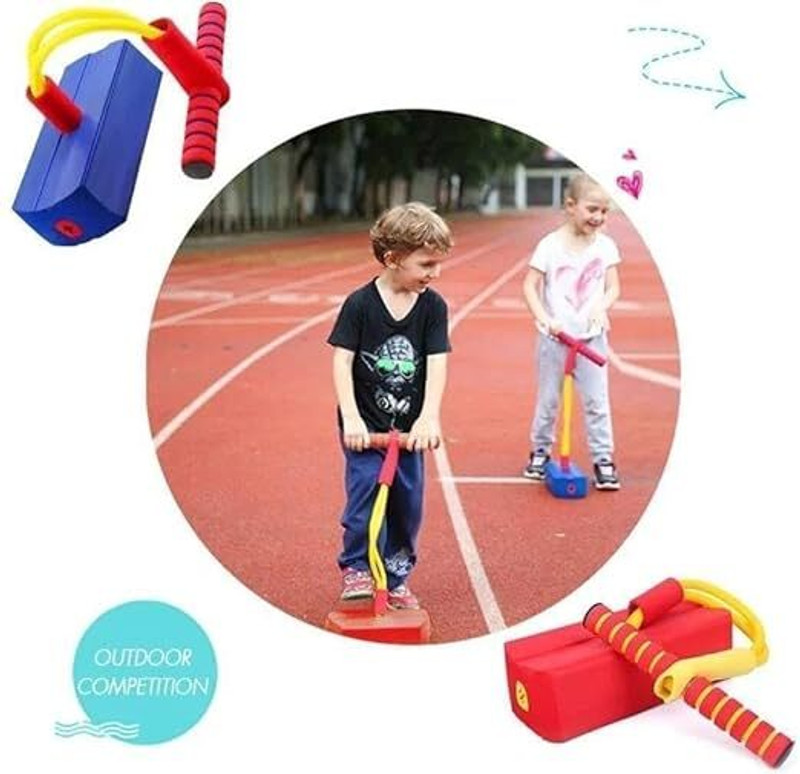 Kesig Pogo Stick Foam Pogo Jumper for Kids Inflatable Hoppers & Bouncer(Multicolor)