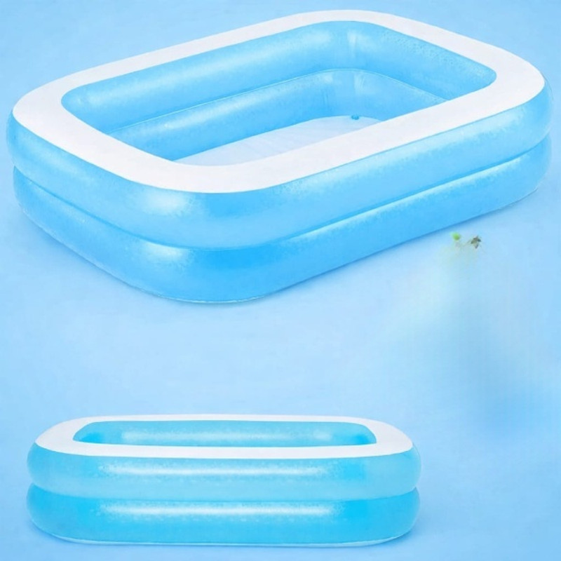HornFlow Children for Summer Pool 6.7 Party Water Pool for Kids Inflatable Swimming Pool(Blue)