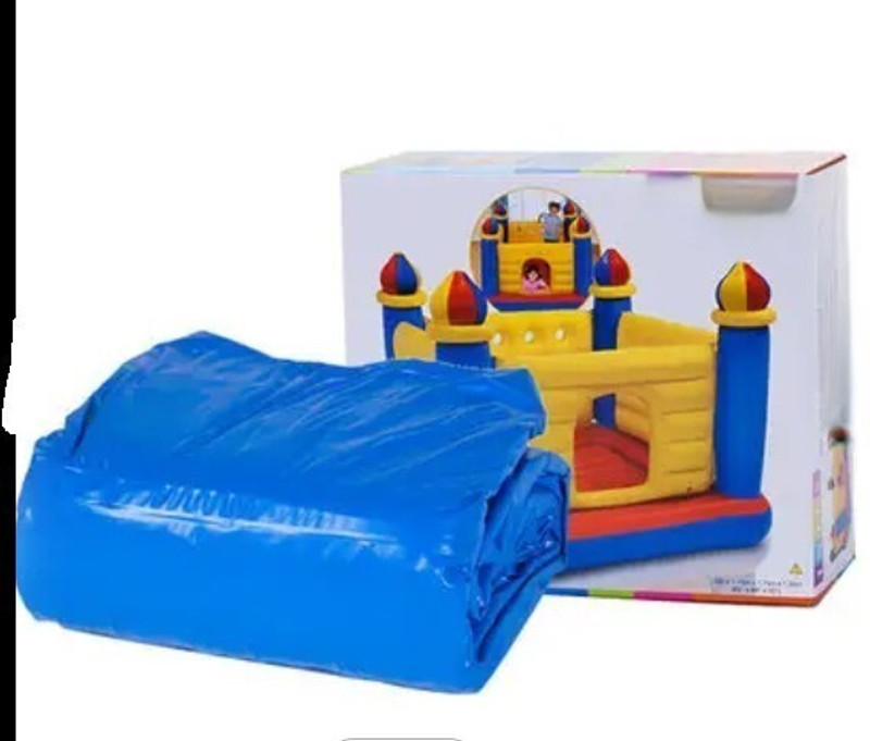 Littlebloom Jump O Lene (Blue) With Free Pump1162 Inflatable Hoppers & Bouncer(Multicolor)