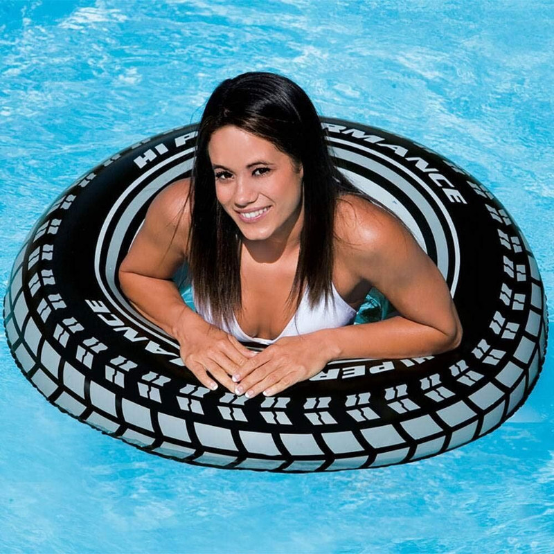 GNASTAS Inflatable Giant Tire Tube Float for Swimming Pool/Lake/River raft for adult,kid Swim Floatation Belt
