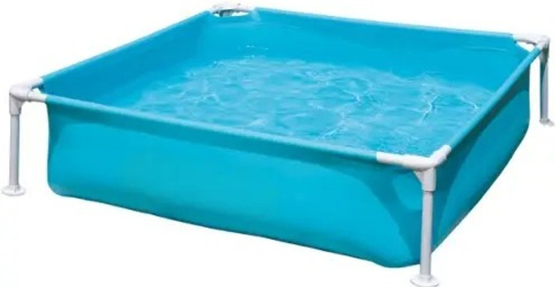 HornFlow Recreation Mini Frame Pool - Yeager's Sporting Goods Inflatable Swimming Pool(Blue)