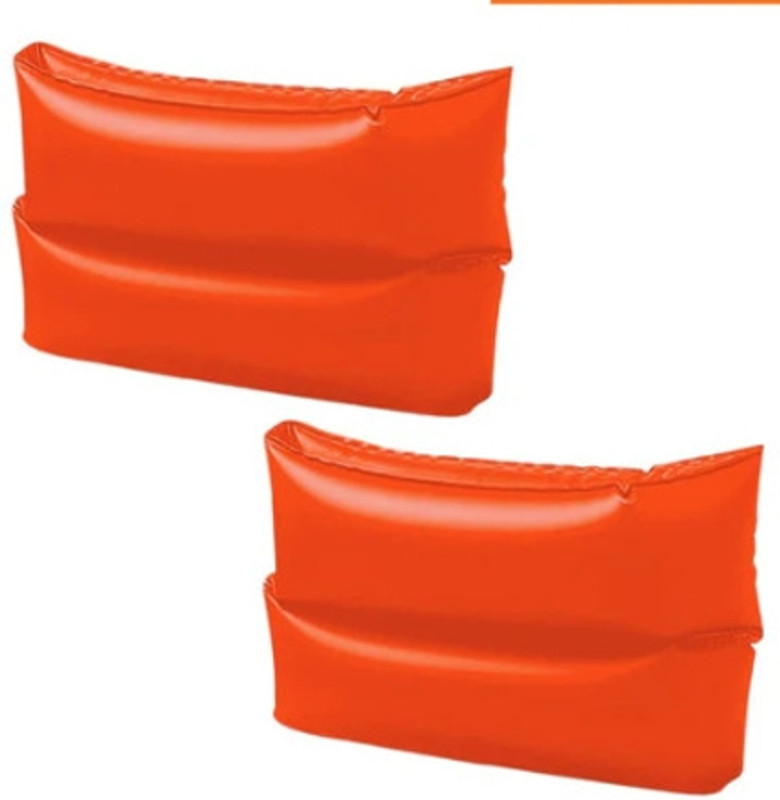 Tiny Tales Inflatable (IND*9874) Swimming Pool Ring Water Arm Float Inflatable Arm Floating Bands(Red)