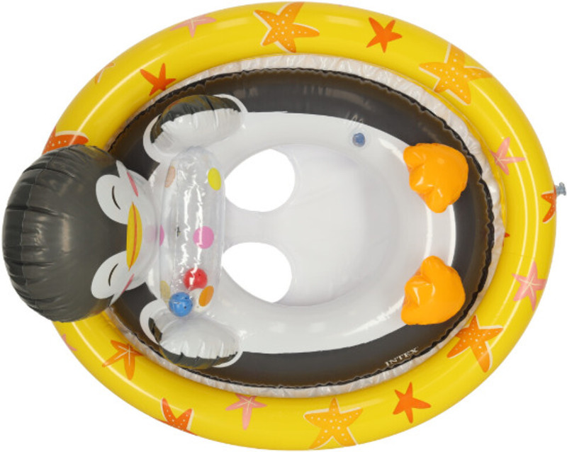 KinderTales PVC (IND*86) 59570 Swim Tube, Size: 23Inch Inflatable Swimming Safety Tube(Yellow)