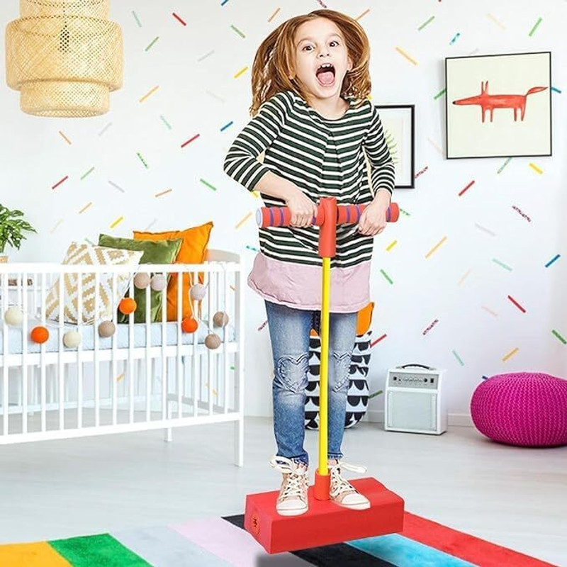TOOBIL Pogo Stick Toys for Boys And Girls(Multicolor)