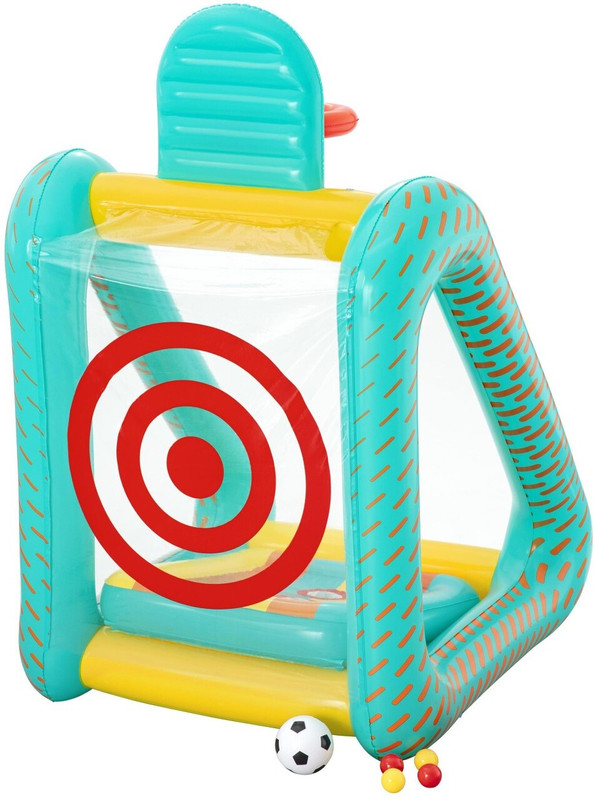 Intelligent Inflatable Sports Activity(IND*9056) Center for Kids Inflatable Ball Pits(Multicolor)
