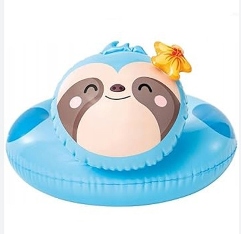 Intelligent Animal Split Swim Ring Age 3-6 Swimming Inflatable (IND*650491) Toy Inflatable Swimming Safety Tube(Multicolo)