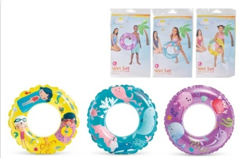 Intelligent Swimming Kids Inflatable (IND*86201)Swim Ring Water Park Tubes Inflatable Swimming Safety Tube(Multicolo)