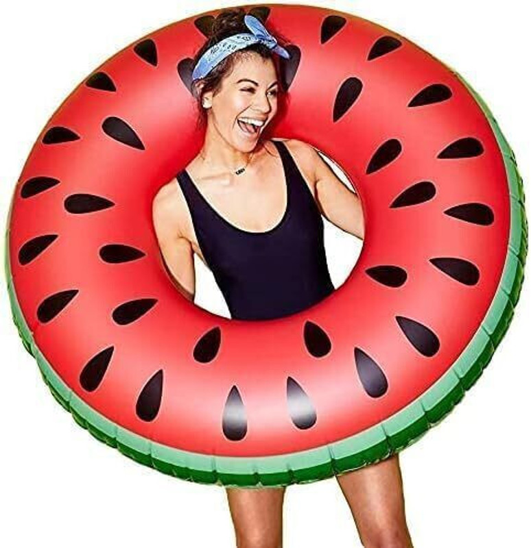 valsheri swimming ring watermelon 80cm Swimming Cap(Multicolor, Pack of 1)
