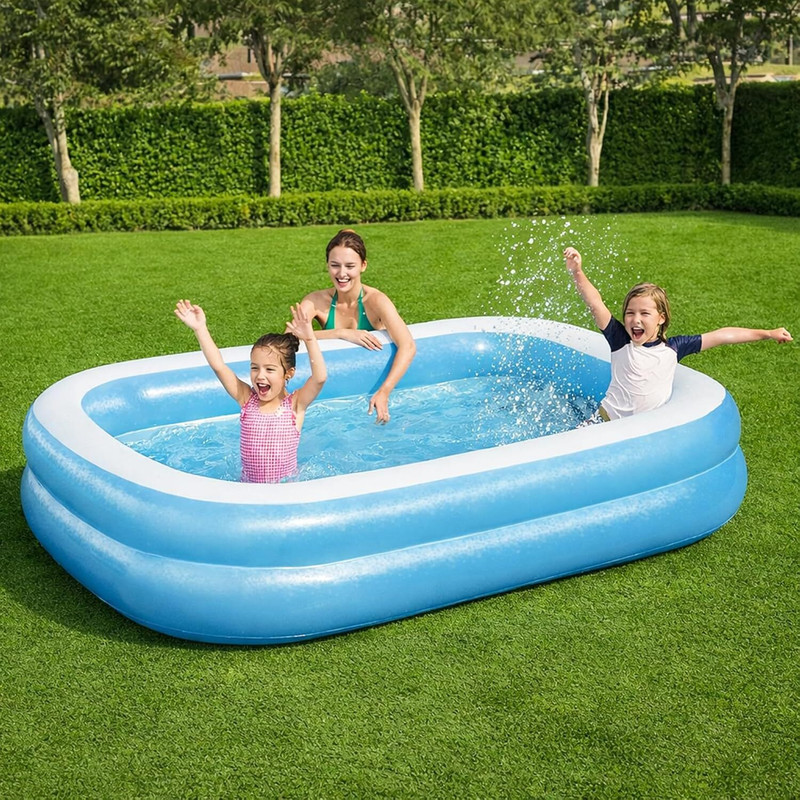 Acqua Scape Inflatable Swimming Pool Bath Tub 6.7FEET(Green Or Blue) Inflatable Swimming Pool(BLUE OR GREEN)