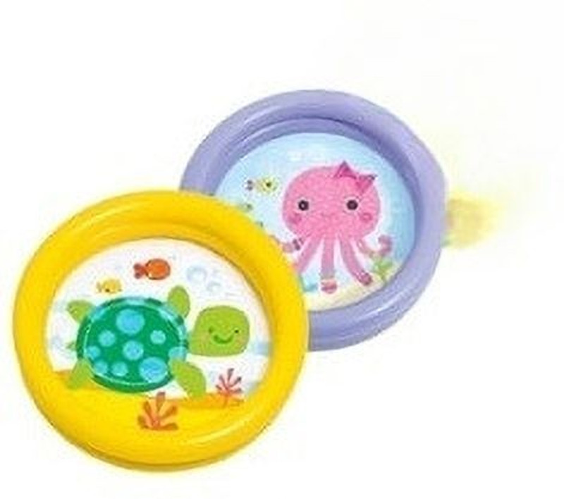 KinderTales My First Pool (Color and Style (IND*773616) May Vary) Inflatable Swimming Pool(Multicolor)
