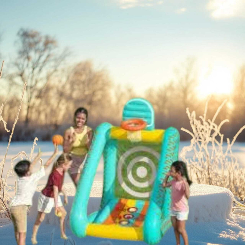 HornFlow Ball Pool for Kids Play Area Indoor(IND*8415) Setup Baby Inflatable Ball Pits(Multicolor)