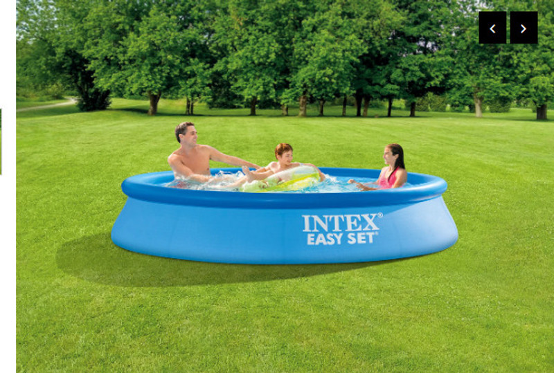 Tiny Tales Easy Set Above Ground Swimming Pool & Filter Pump Inflatable Swimming Pool(Multicolor)
